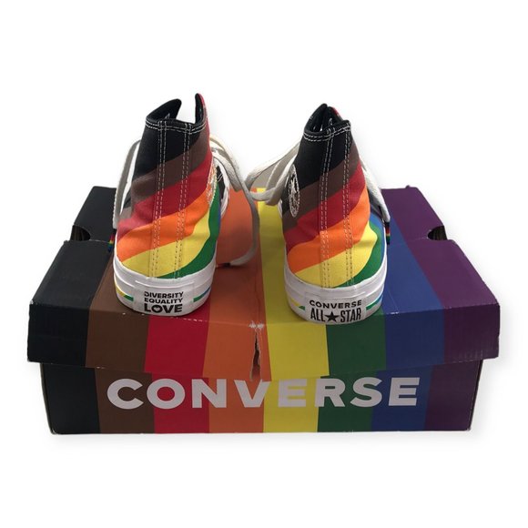 Converse Chuck Taylor All Star Mens 4 Wmns 6 Rainbow Pride Limited Edition - Picture 5 of 13